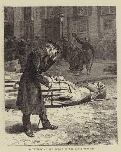 Un Veterano del Imperio en la Plaza Vendome de Charles Green